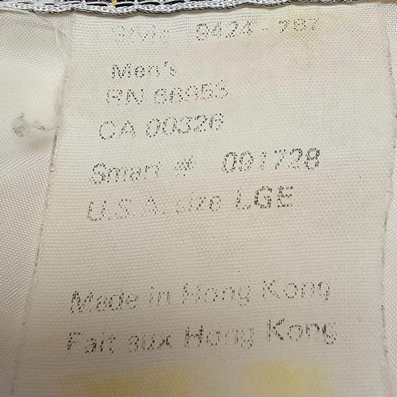 Vintage Hong Kong Mens Bold Jacket Sport TYROLIA by Head Zipper Snap Buttons L - Picture 6 of 16